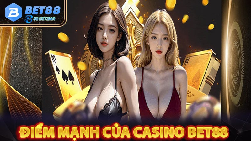 Điểm thu hút khách hàng của sòng bạc caisno bet88 