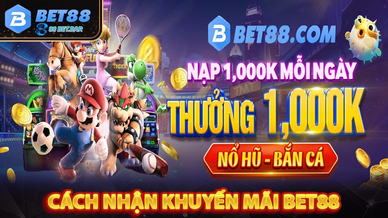 Cách thức nhận khuyến mãi bet88 được hướng dẫn.